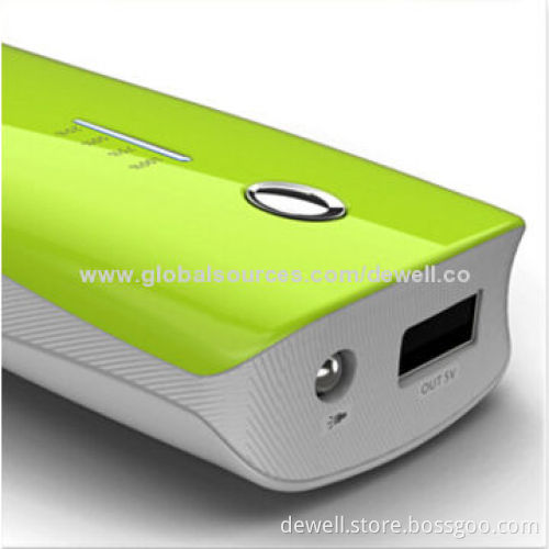 High-quality 2,400/4,000mAh LED lights power display portable emergency mobile phone chargers